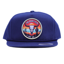 Load image into Gallery viewer, Dusty Dawn- Navy Rope Hat