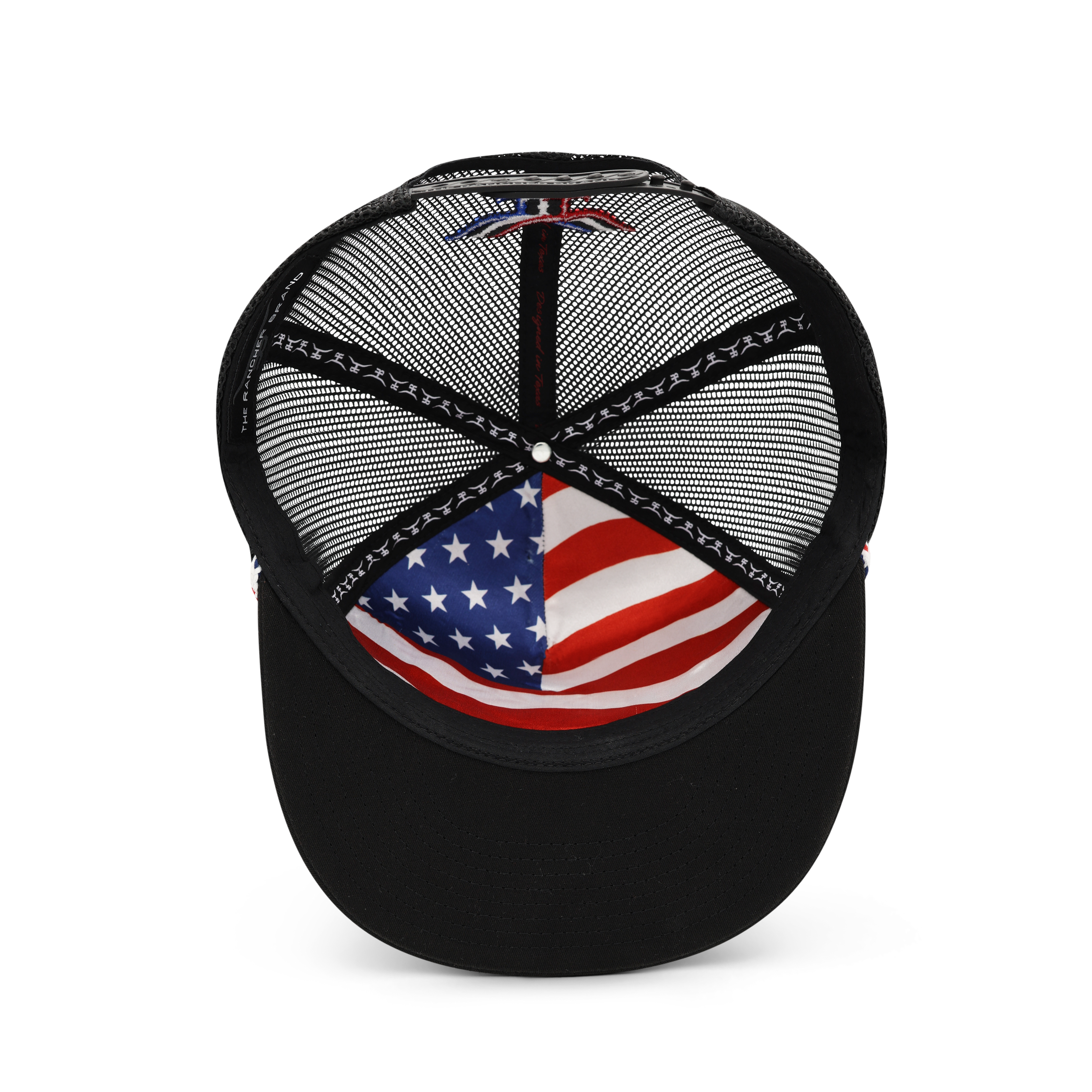 FREEDOM FEATHER BLK -Flat bill