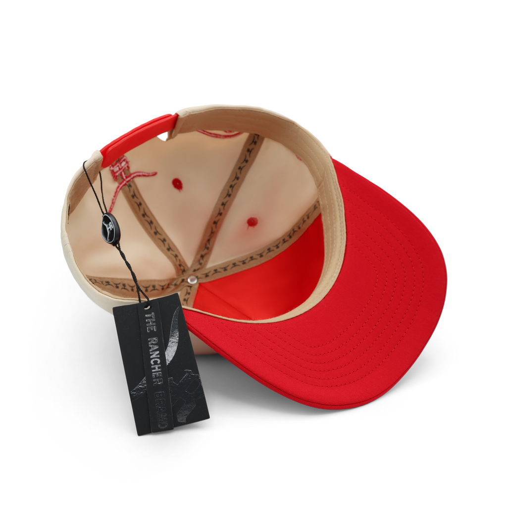 CHERRY BOMB A-Frame (Curved Bill) - The Rancher Hat Co.