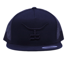 Load image into Gallery viewer, “Ayam Cemani &quot;- Flat bill Trucker Snapback
