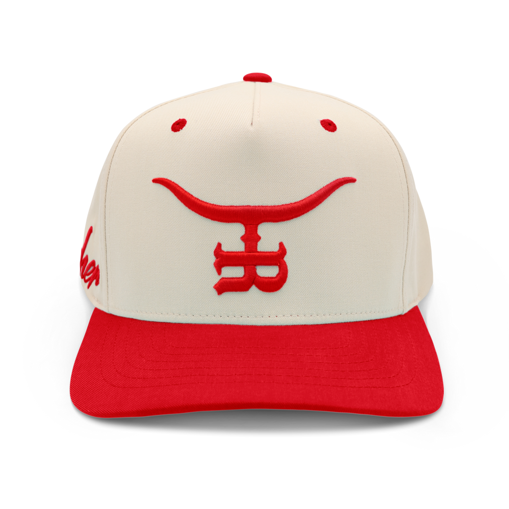 CHERRY BOMB A-Frame (Curved Bill) - The Rancher Hat Co.