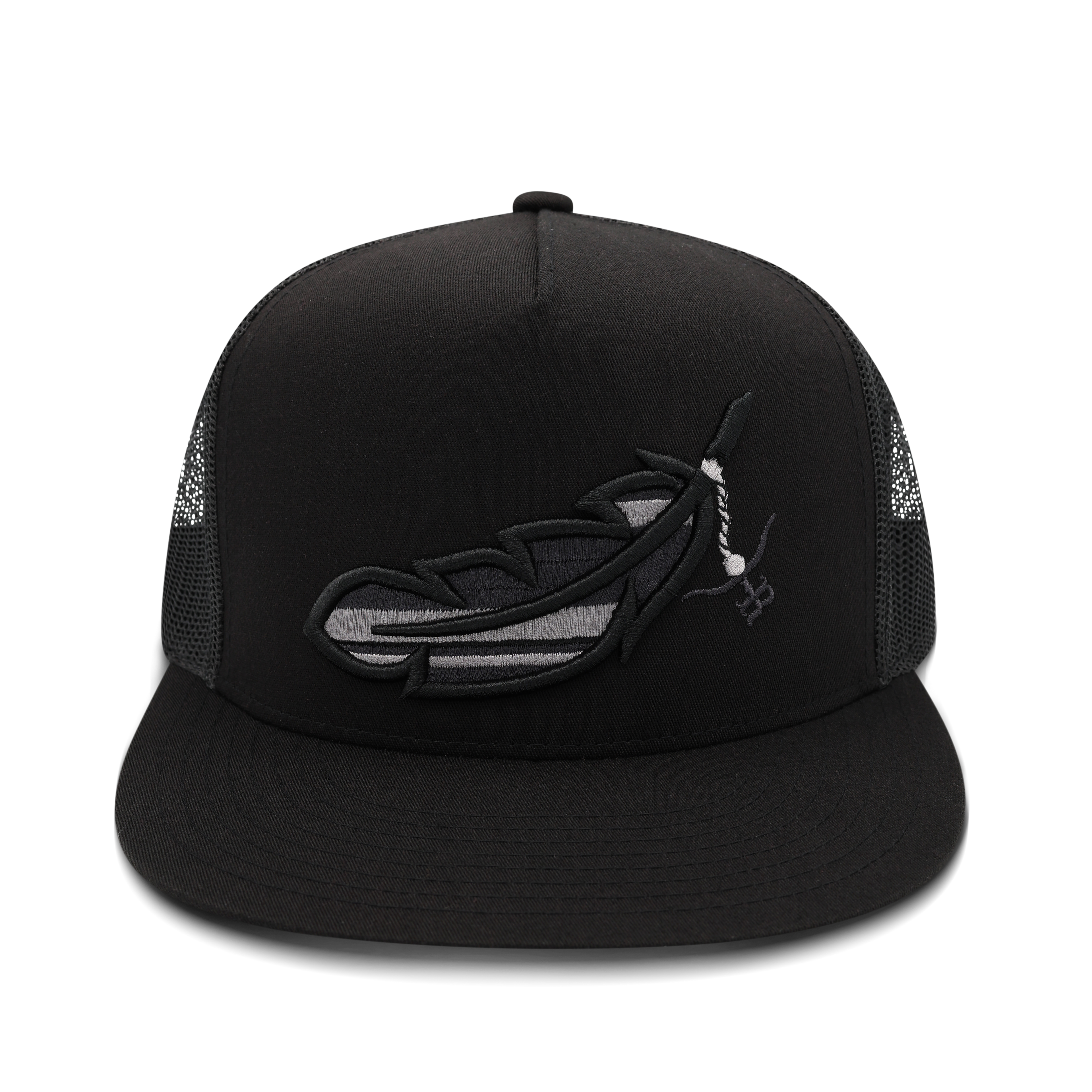 Feathered Outlaw - TOTAL BLK Feather