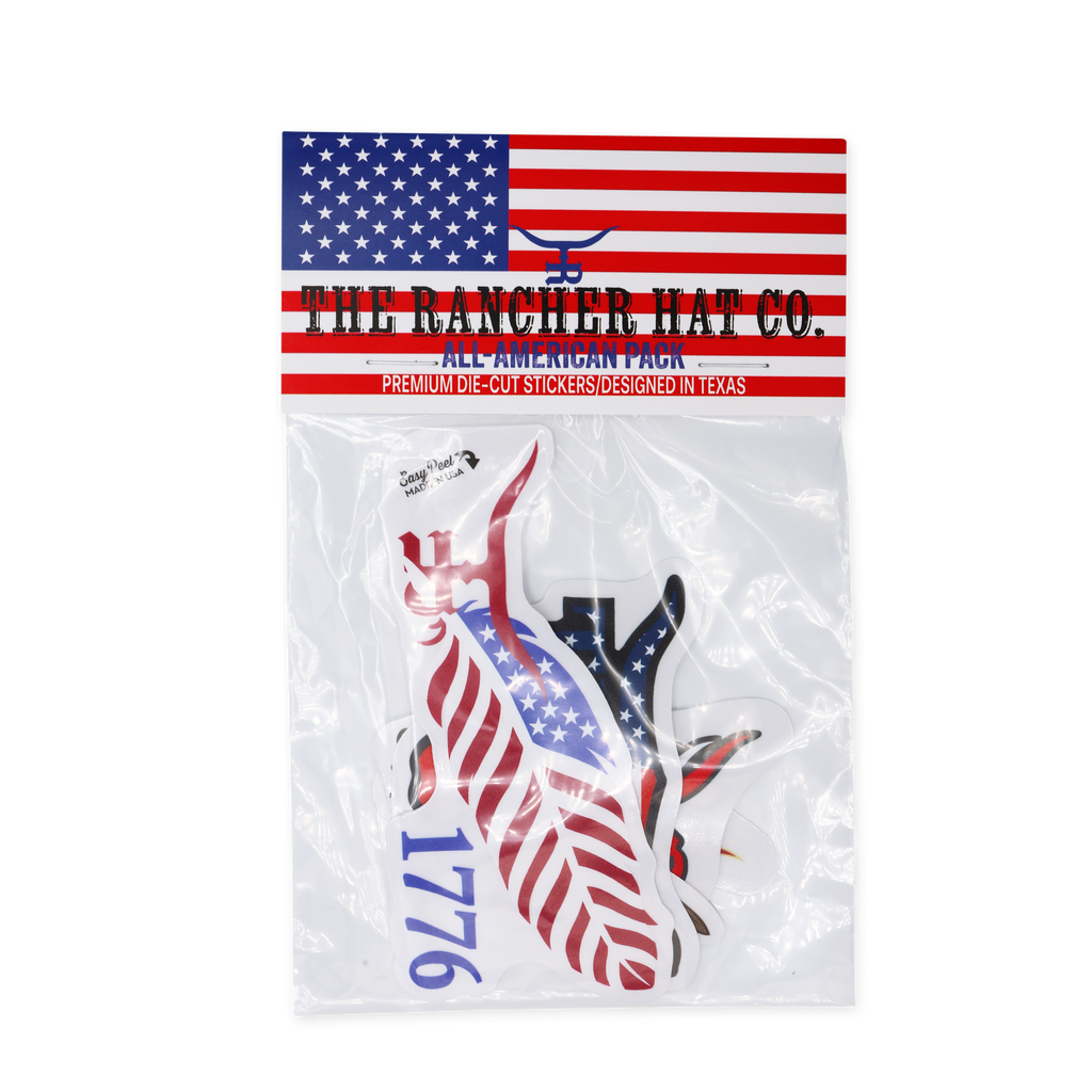 ALL-AMERICAN STICKER PACK(5 Stickers)