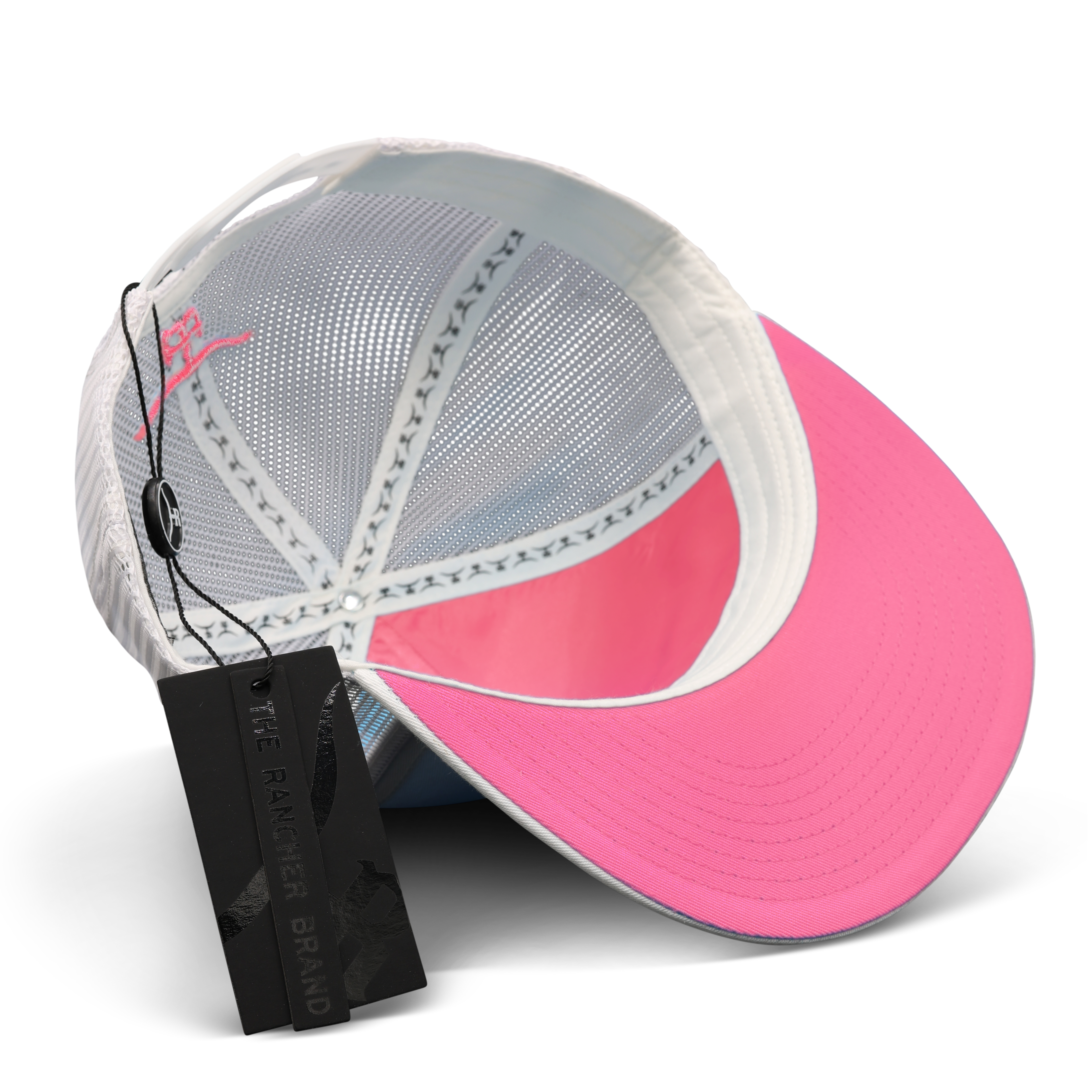 “Feathered Outlaw” -Hot Pink Feather(WHT)