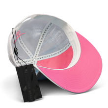 Load image into Gallery viewer, “Feathered Outlaw” -Hot Pink Feather(WHT)
