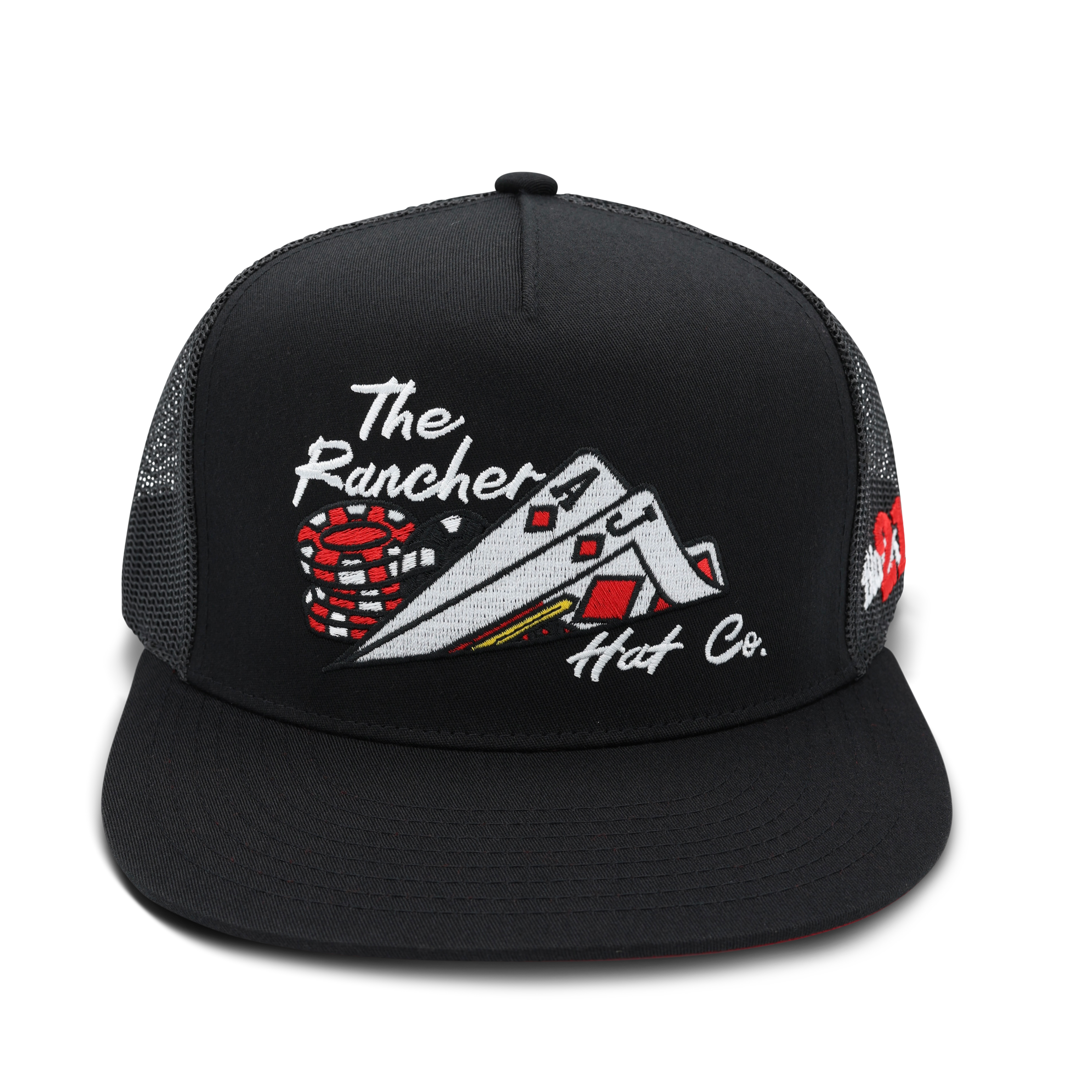 "21 Blackjack"- Flat bill Trucker Snapback