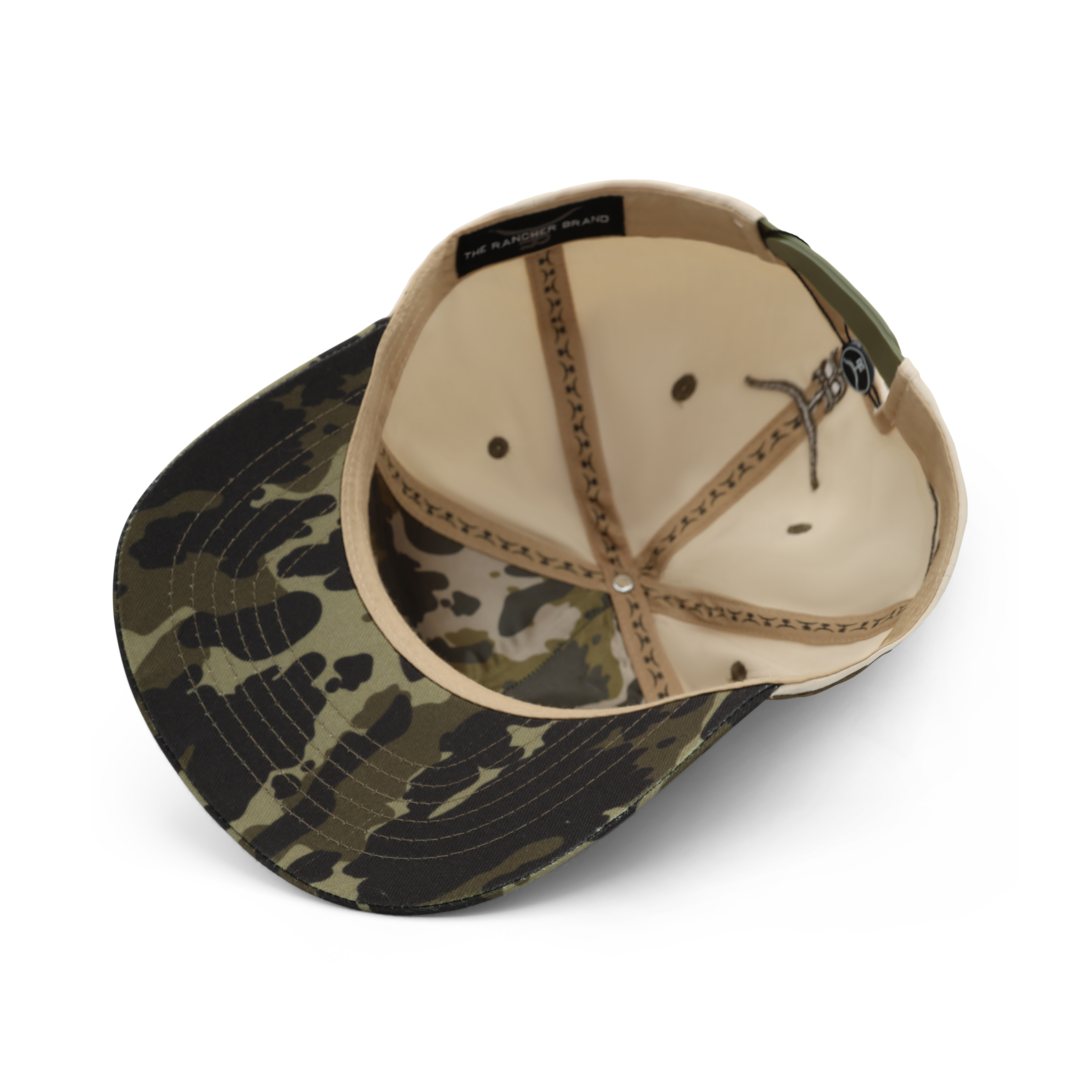 OUTLAW CAMO A-Frame (Curved Bill) - The Rancher Hat Co.
