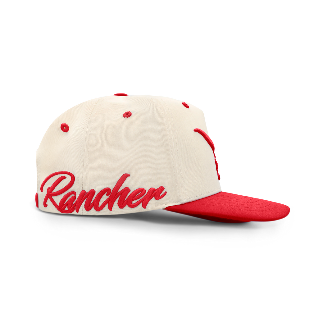 CHERRY BOMB A-Frame (Curved Bill) - The Rancher Hat Co.