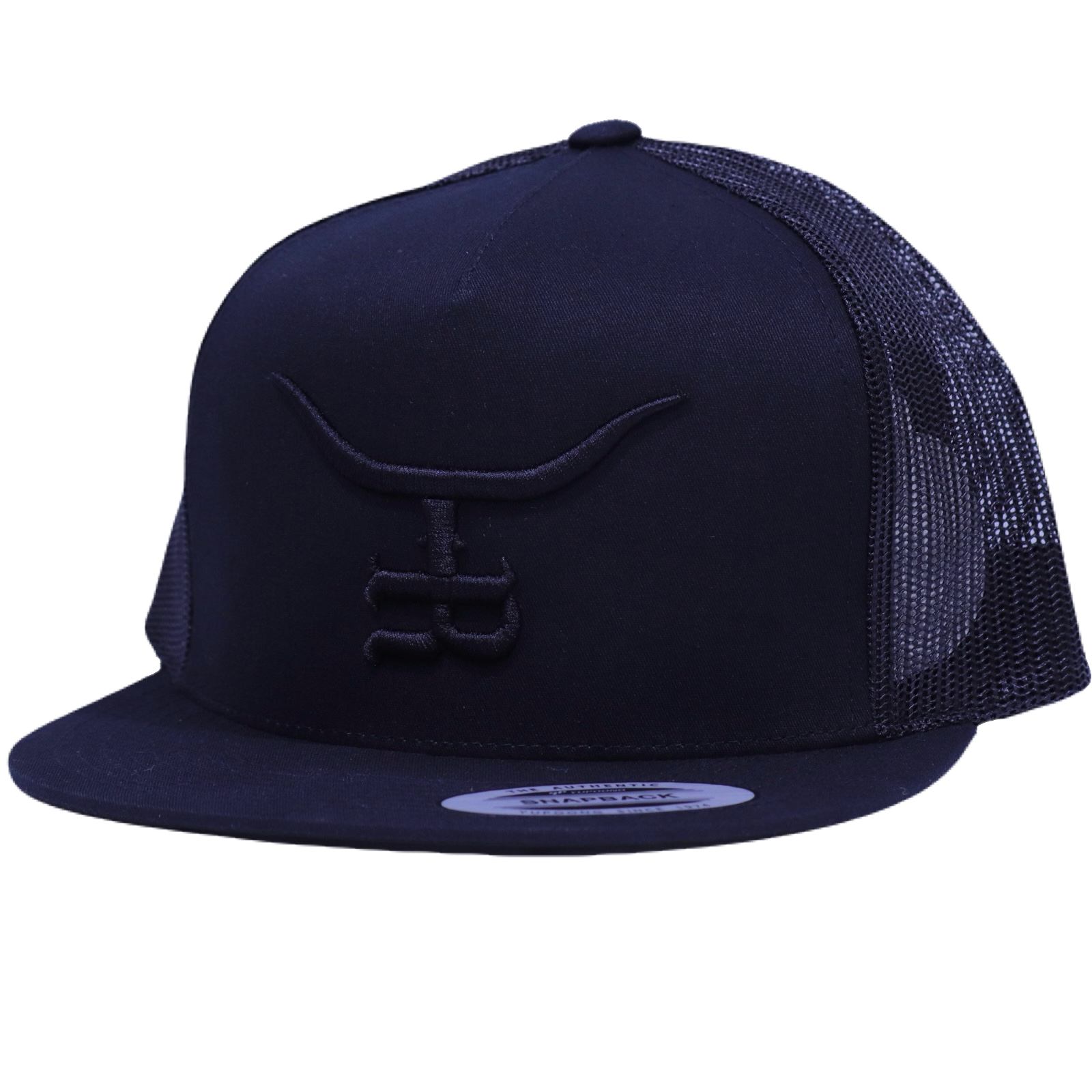 “Ayam Cemani "- Flat bill Trucker Snapback