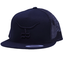 Load image into Gallery viewer, “Ayam Cemani &quot;- Flat bill Trucker Snapback
