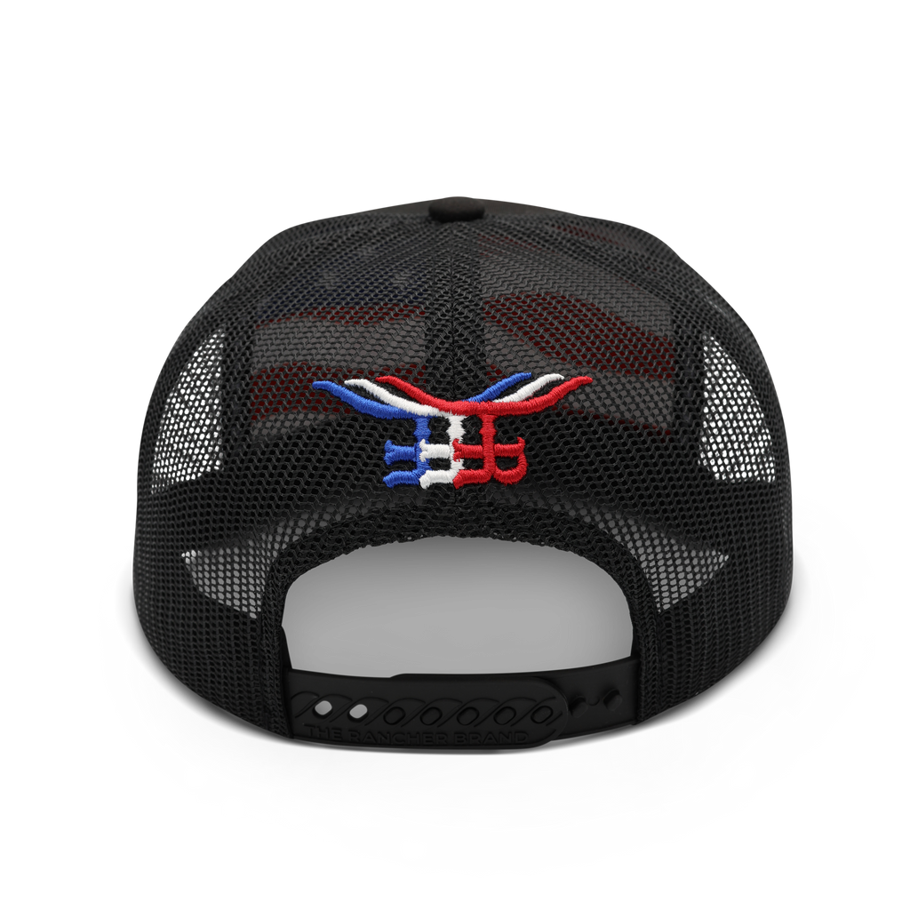 FREEDOM FEATHER BLK -Flat bill