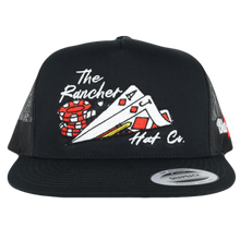 Load image into Gallery viewer, &quot;21 Blackjack&quot;- Flat bill Trucker Snapback
