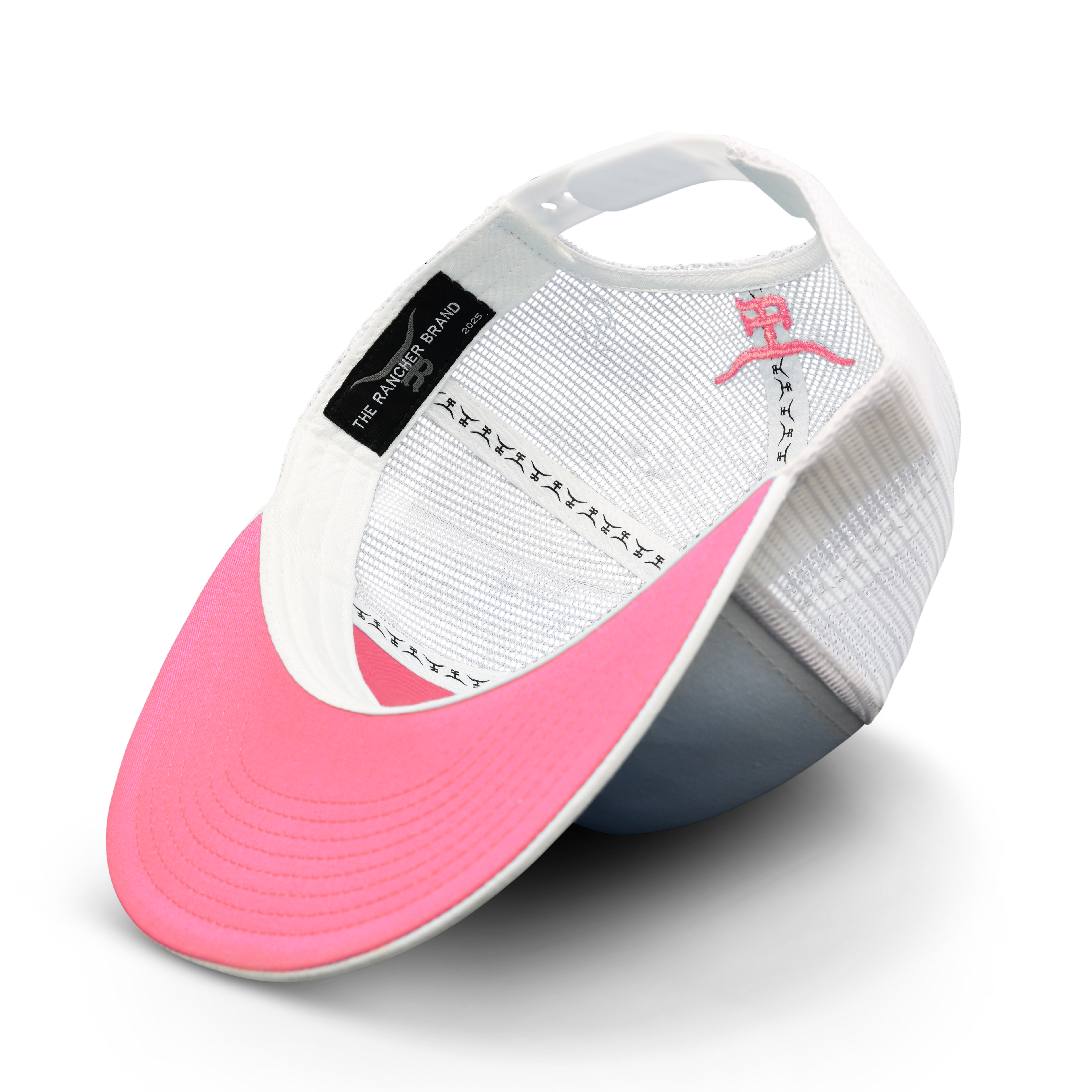 “Feathered Outlaw” -Hot Pink Feather(WHT)