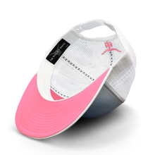 Load image into Gallery viewer, “Feathered Outlaw” -Hot Pink Feather(WHT)
