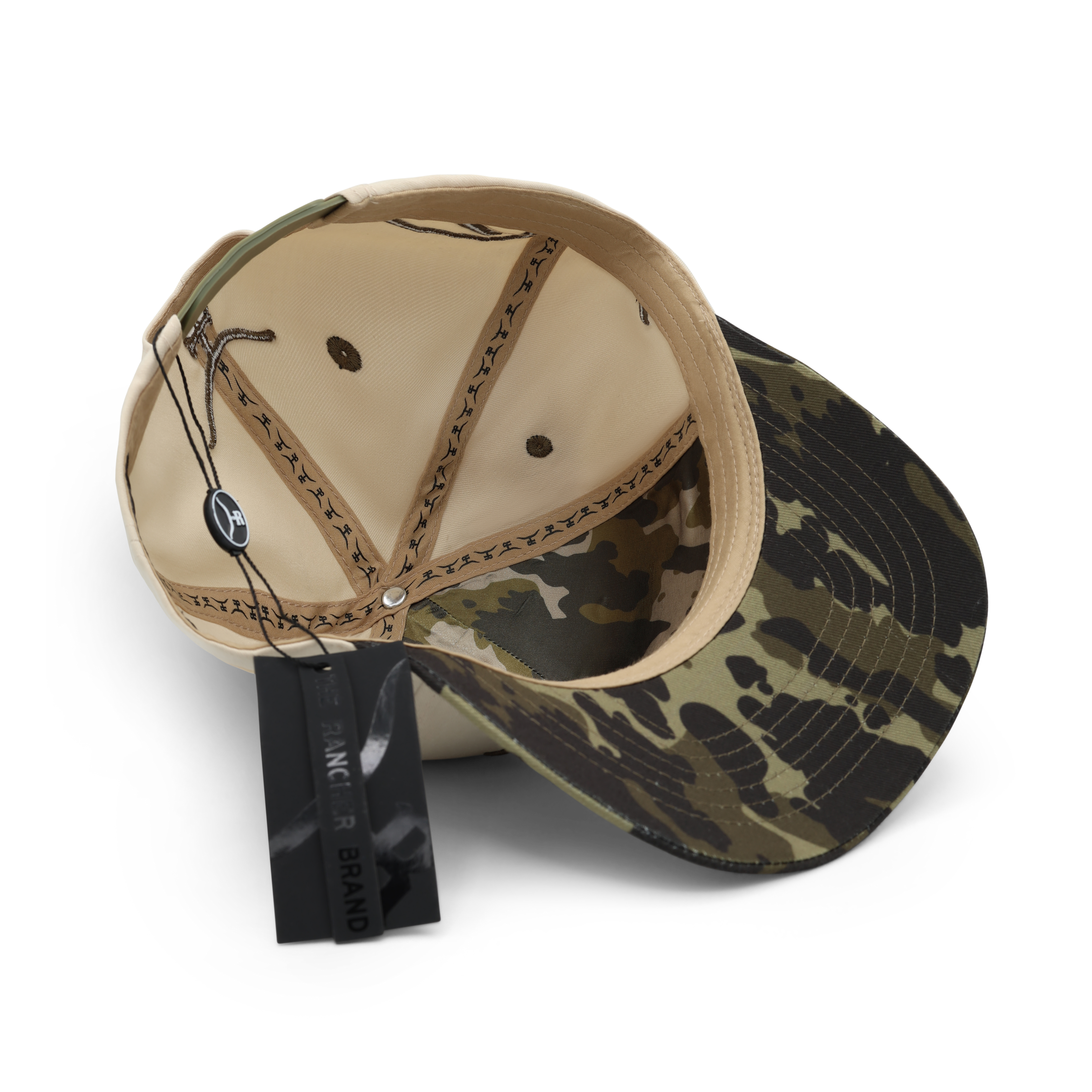 OUTLAW CAMO A-Frame (Curved Bill) - The Rancher Hat Co.