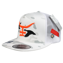 Load image into Gallery viewer, &quot;GLOW DUCKS&quot;- Flatbill Trucker Snapback
