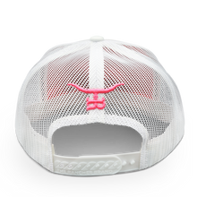 Load image into Gallery viewer, “Feathered Outlaw” -Hot Pink Feather(WHT)
