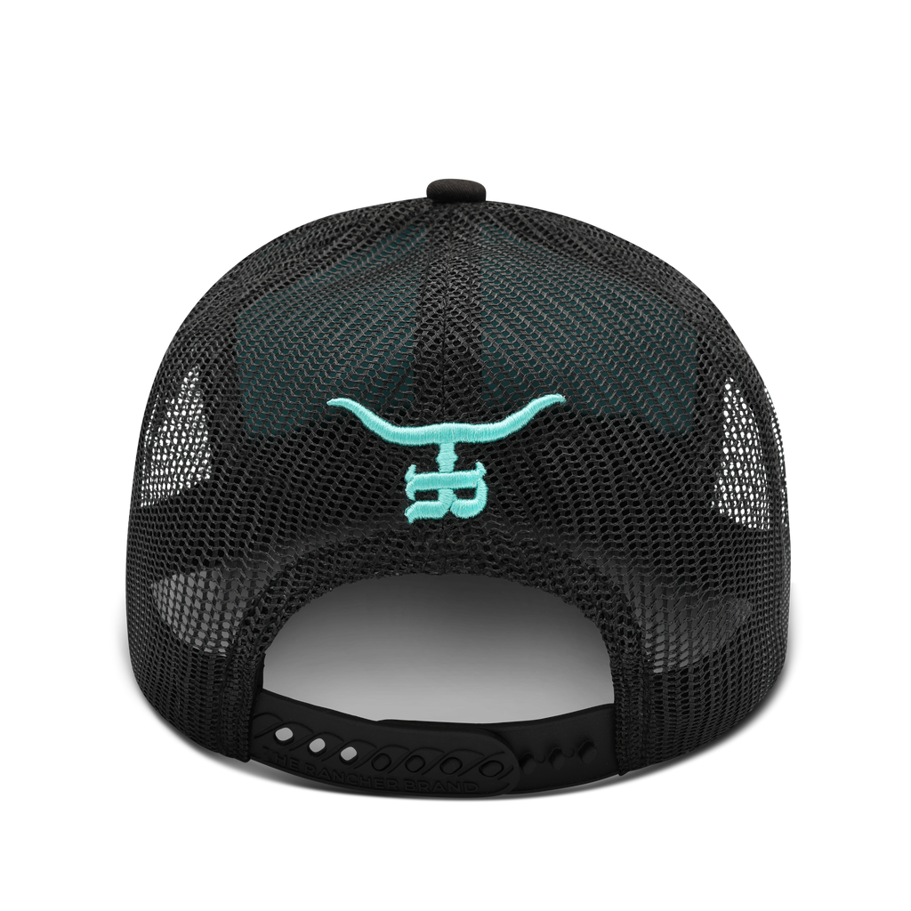 Feathered Outlaw - Turquoise BLK Feather