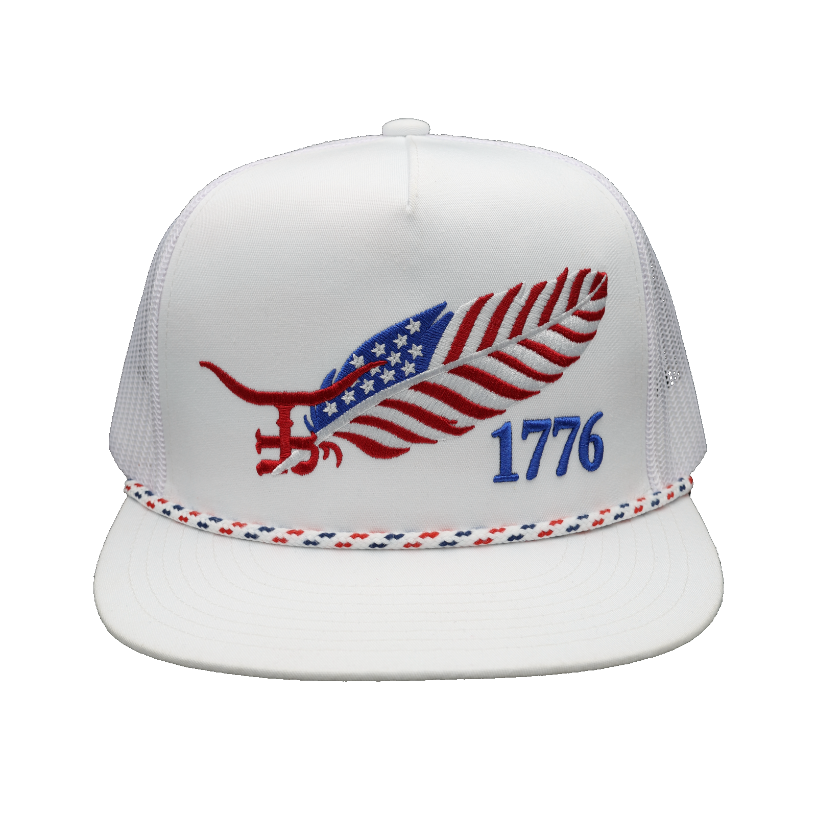 FREEDOM FEATHER WHT - Flat bill