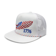FREEDOM FEATHER WHT - Flat bill