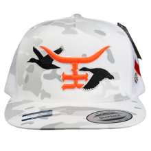 Load image into Gallery viewer, &quot;GLOW DUCKS&quot;- Flatbill Trucker Snapback
