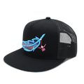“Feathered Outlaw” - Sky Blue Feather(BLK)