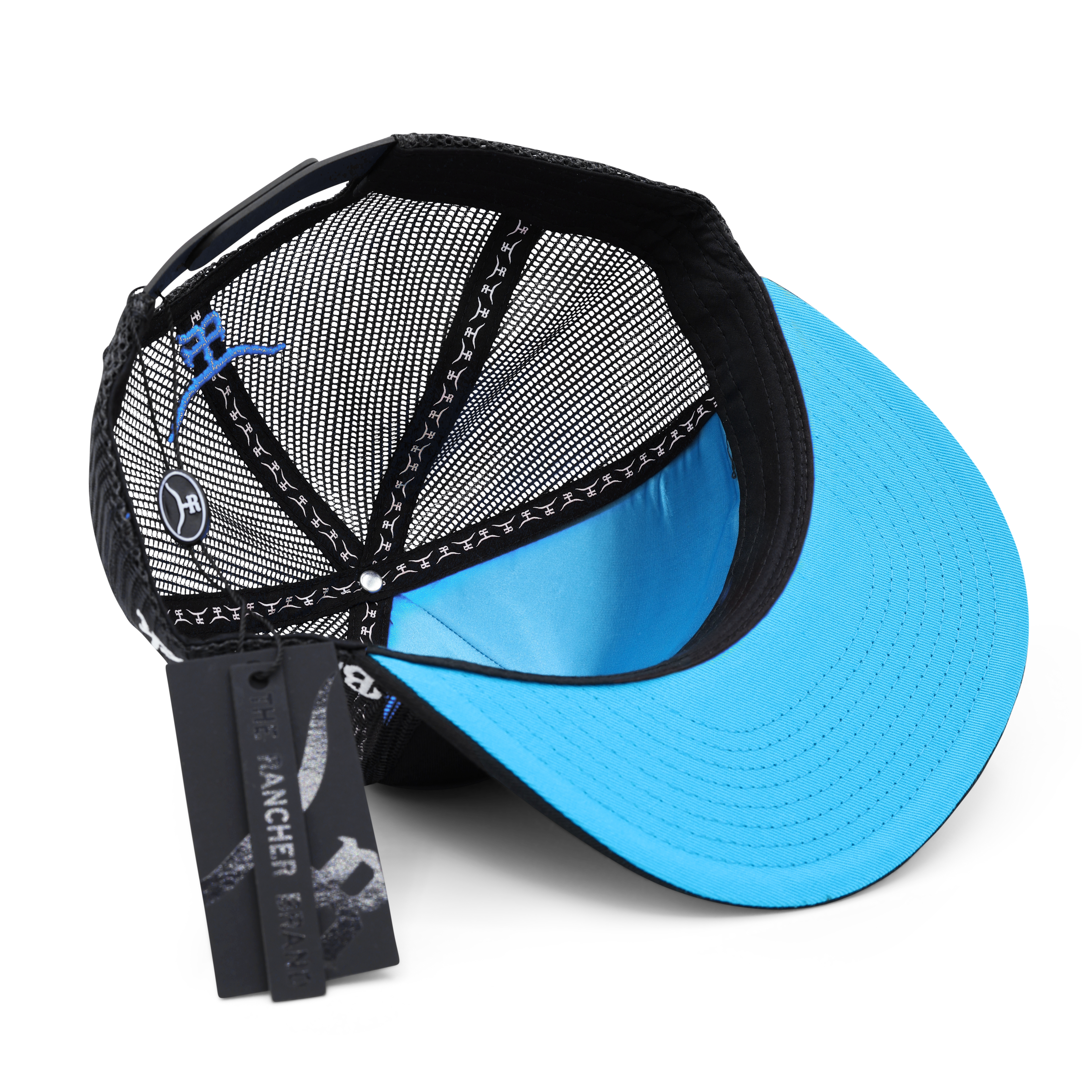 “Feathered Outlaw” - Sky Blue Feather(BLK)