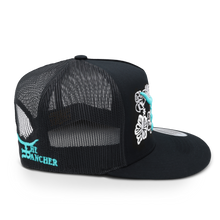 Load image into Gallery viewer, Tropical GLOW - Flatbill Trucker Snapback
